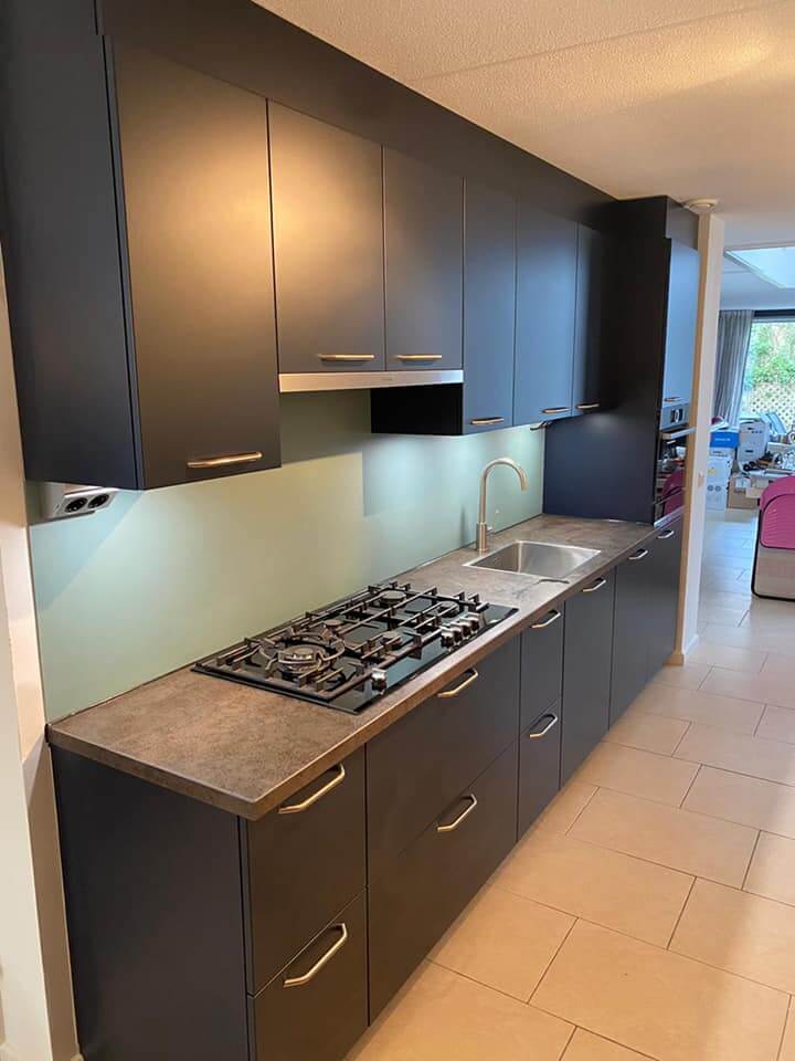 Nieuwe keuken geplaatst