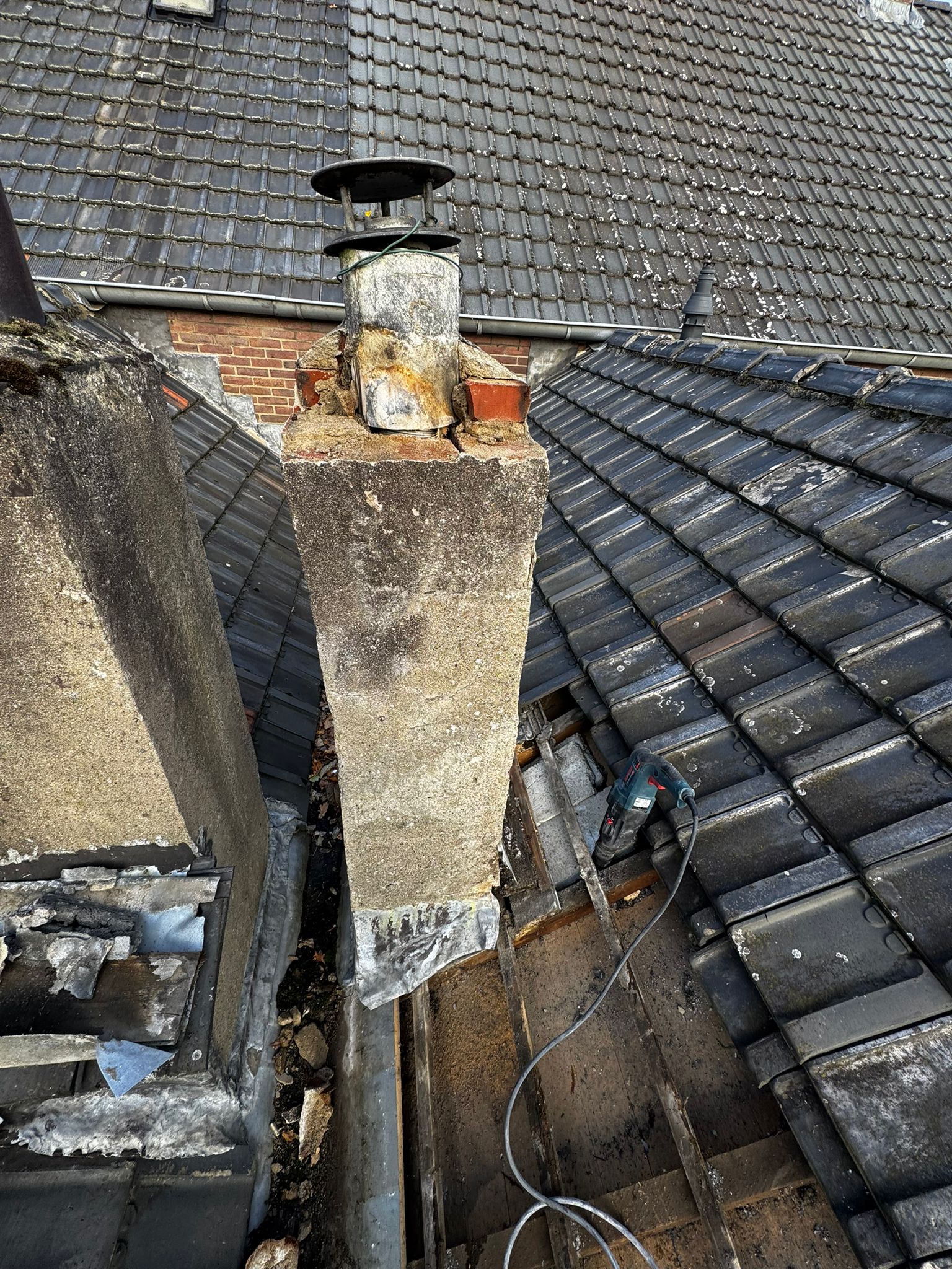 Schoorsteen renovatie