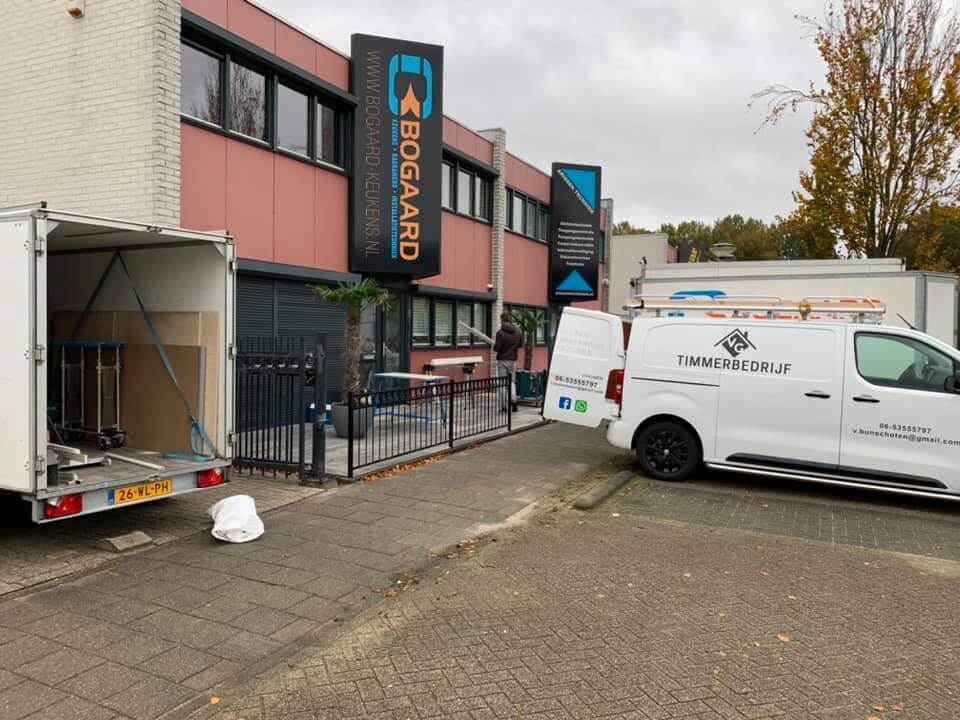 Voordeurpui aangepakt