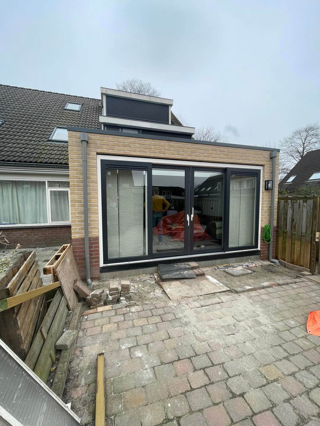 Uitbouw, Toilet en Badkamer Oplevering