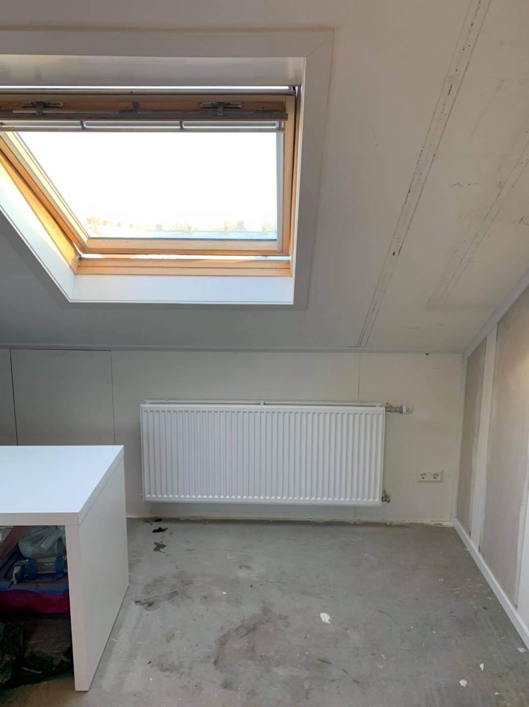 Mooie slaapkamer opgeleverd