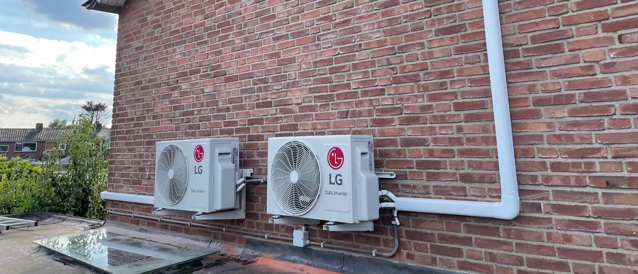 LG 5 kW en 2.5 kW Buitenunit