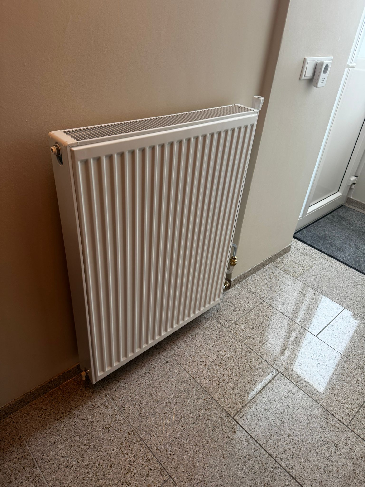 Herplaatsing van een verwarming