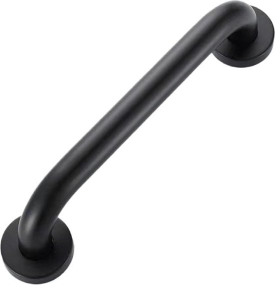 Zwarte Douchebeugel 300mm Toiletsteun