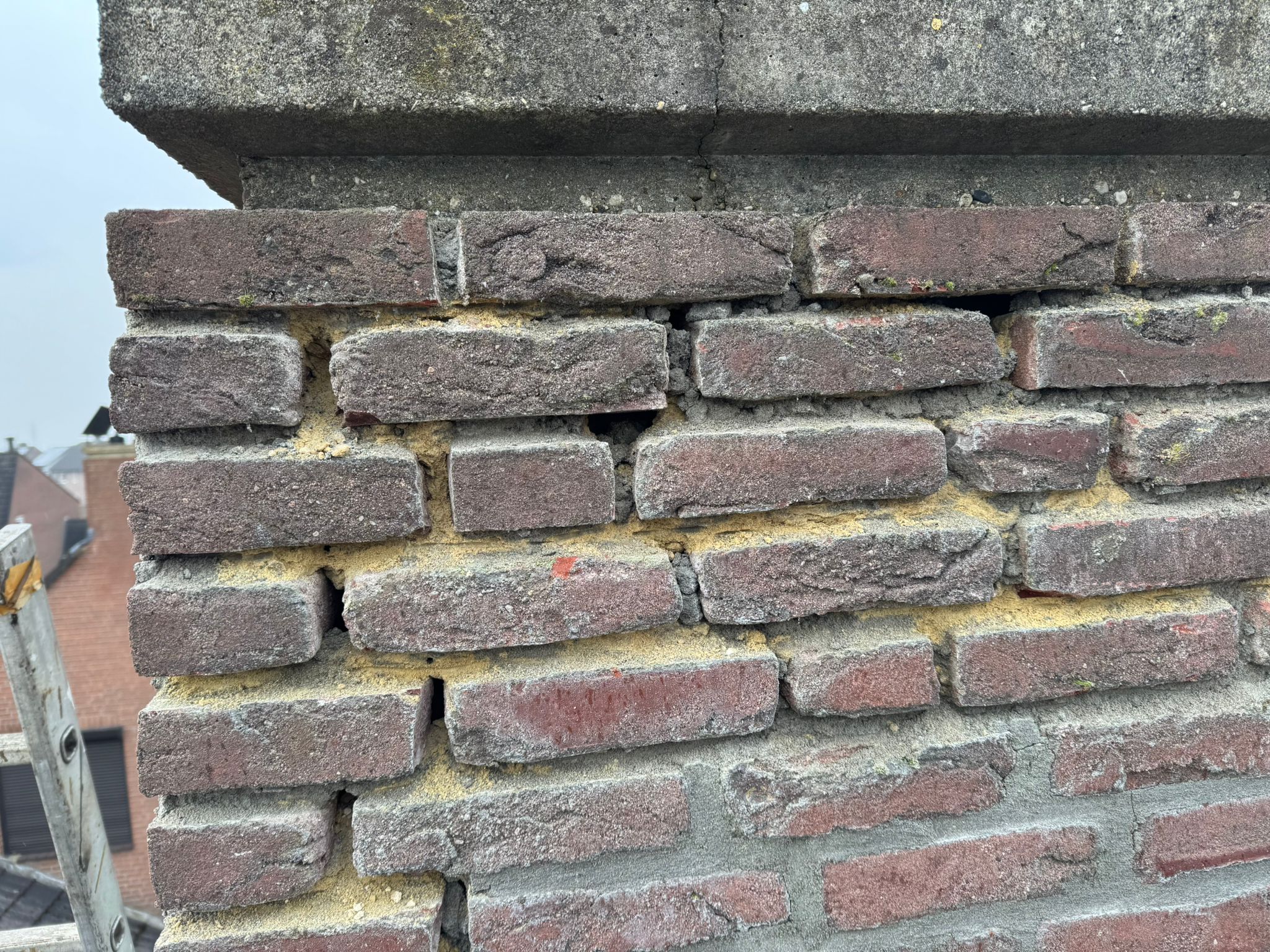Renovatie schoorsteen