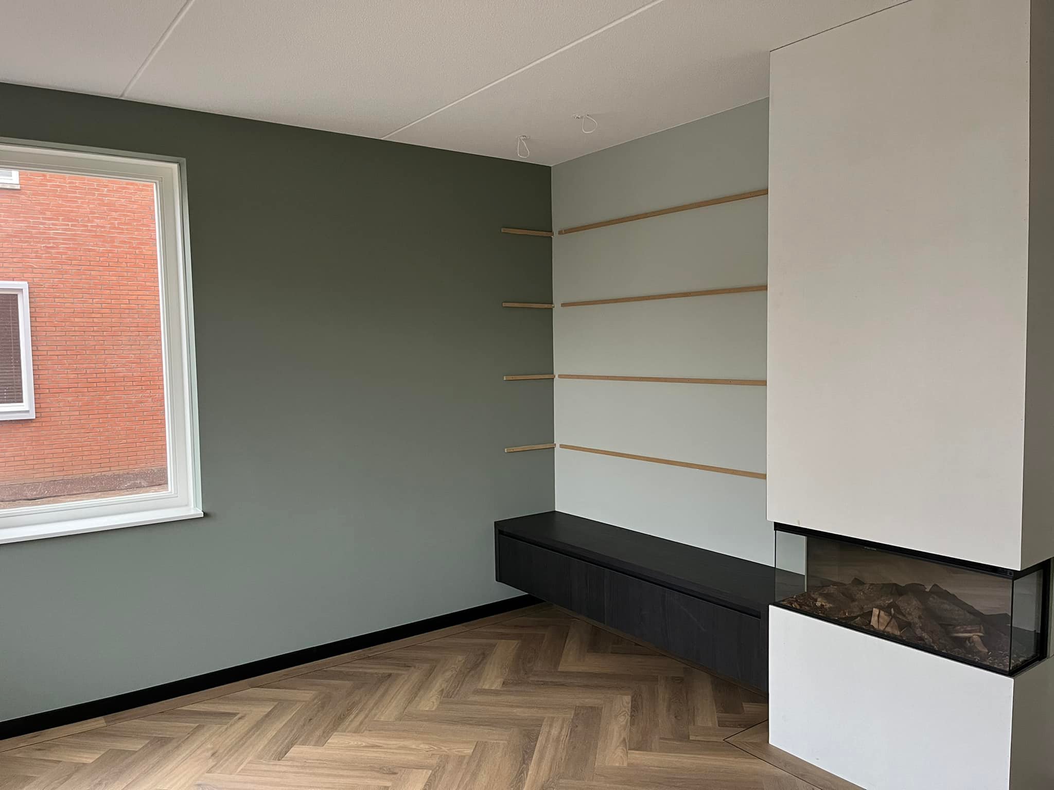 Renovlies met Groene Lambrisering - Apeldoorn